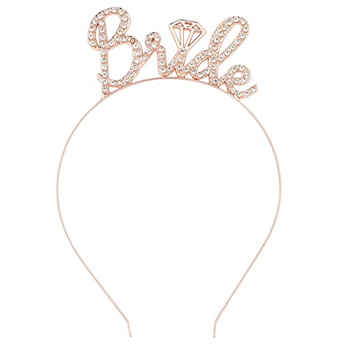 Btgghytr Stirnband für Damen und Mädchen, Brautschmuck, Kopfband, Metallkrone, Junggesellinnenabschied, Zubehör, Braut-Kopfschmuck, Duschgeschenke für Frauen und Mädchen, niedliches Haarband, Btgghytr Stirnband für Damen und Mädchen, Brautschmuck, Kopfband, Metallkrone, Junggesellinnenabschied, Zubehör, Braut-Kopfschmuck, Duschgeschenke für Frauen und Mädchen, niedliches Haarband, von Btgghytr
