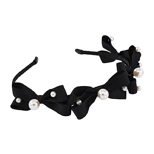 Btgghytr Stirnband für Damen und Mädchen, Perlendekor, Stirnband für Mädchen, Damenhaarband für Spa, Haarschmuck, niedliches Haarband, Haar-Accessoires Btgghytr Stirnband für Damen und Mädchen, Perlendekor, Stirnband für Mädchen, Damenhaarband für Spa, Haarschmuck, niedliches Haarband, Haar-Accessoires von Btgghytr