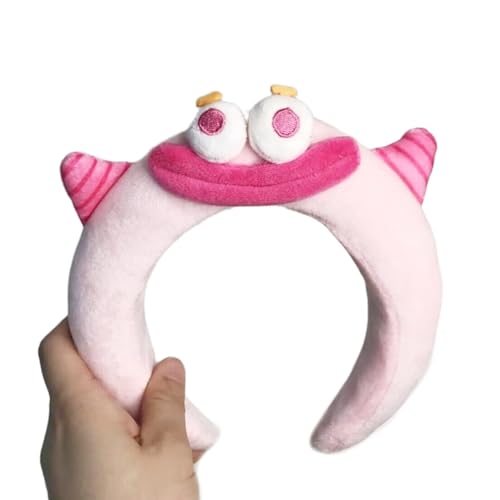 Btgghytr Stirnband für Damen und Mädchen, lustig, breit, zum Waschen des Gesichts, Cartoon-Stirnband, Make-up, Kopfschmuck, niedliches Haarband, Haar-Zubehör Btgghytr Stirnband für Damen und Mädchen, lustig, breit, zum Waschen des Gesichts, Cartoon-Stirnband, Make-up, Kopfschmuck, niedliches Haarband, Haar-Zubehör von Btgghytr