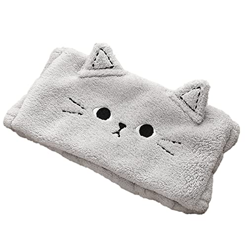 Btgghytr Stirnband für Damen und Mädchen, schönes elastisches Fleece-Haarband, Katzengesicht, Plüsch, groß, weich, für Kopfwickel für Dusche, Schönheit, Hautpflege, Stirnband, niedliches Haarband, Btgghytr Stirnband für Damen und Mädchen, schönes elastisches Fleece-Haarband, Katzengesicht, Plüsch, groß, weich, für Kopfwickel für Dusche, Schönheit, Hautpflege, Stirnband, niedliches Haarband, von Btgghytr