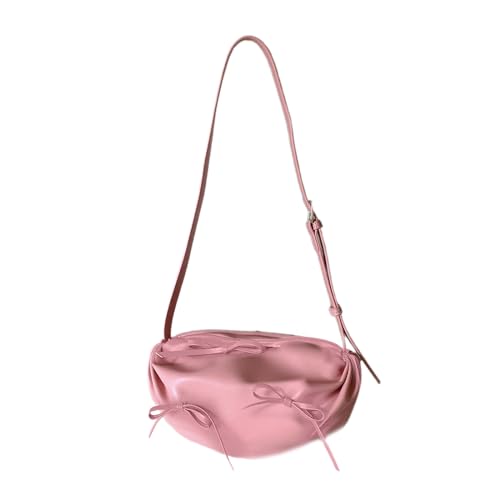 Btgghytr Umhängetasche für Damen, PU-Leder, süße Schleifen, Messenger-Tasche, koreanische Stile, Umhängetasche, süße Schleifen, von Btgghytr
