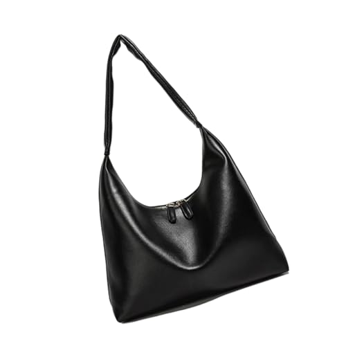 Btgghytr Umhängetasche für Frauen PU Lederschlollen Hoboes Handtasche Retro Clutches Tasche mit Reißverschluss für die von Btgghytr