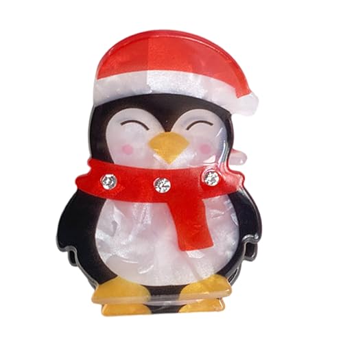 Btgghytr Weihnachts-Haarspange, verstellbar, Weihnachtsmann-Haarnadel, exquisit, elegante Weihnachtsmann-Haarspangen für Feste, Zuhause, Haarstyling-Clips für Frauen und Mädchen von Btgghytr