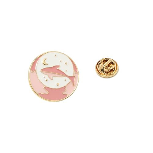 Romantisches Sternenwal-Astronauten-Schmuck-Set, 2,5 cm, leichte Broschen, stabile Legierung, Paar, Geschenk, pfirsichblau, leicht, Astronauten-Anstecknadel, Einheitsgröße, Wie beschrieben von Btgghytr