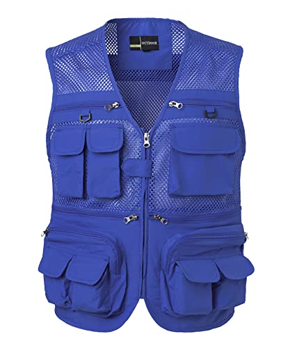 Btmpmcs Herren Outdoor Anglerweste mit Vielen Taschen Schnelltrocknend Weste Leicht Multifunktionsweste Ärmellos Jacke für Jagd Camping Fotografie Wandern Safari Btmpmcs Herren Outdoor Anglerweste mit Vielen Taschen Schnelltrocknend Weste Leicht Multifunktionsweste Ärmellos Jacke für Jagd Camping Fotografie Wandern Safari von Btmpmcs