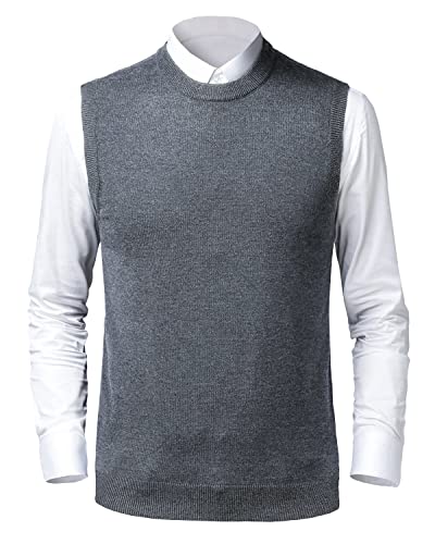 Btmpmcs Herren Pullunder Strickweste Ärmellose Klassische Pullover Weste Freizeit Gestrickte Business West Slim Fit Einfarbig Gentleman Wollweste Herbst Winter Btmpmcs Herren Pullunder Strickweste Ärmellose Klassische Pullover Weste Freizeit Gestrickte Business West Slim Fit Einfarbig Gentleman Wollweste Herbst Winter von Btmpmcs