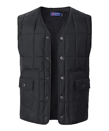 Btmpmcs Herren Steppweste Outdoor Fleeceweste Body Warmer Daunenweste Winter Winddichte Funktionsweste Leichte Sportweste Ärmellos Arbeitsweste Freizeitweste Übergangsjacke mit 4 Taschen Btmpmcs Herren Steppweste Outdoor Fleeceweste Body Warmer Daunenweste Winter Winddichte Funktionsweste Leichte Sportweste Ärmellos Arbeitsweste Freizeitweste Übergangsjacke mit 4 Taschen von Btmpmcs