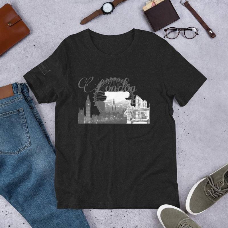 Unisex-T-Shirt | Lodon England Traveler Tavel Addicts von BtopaT