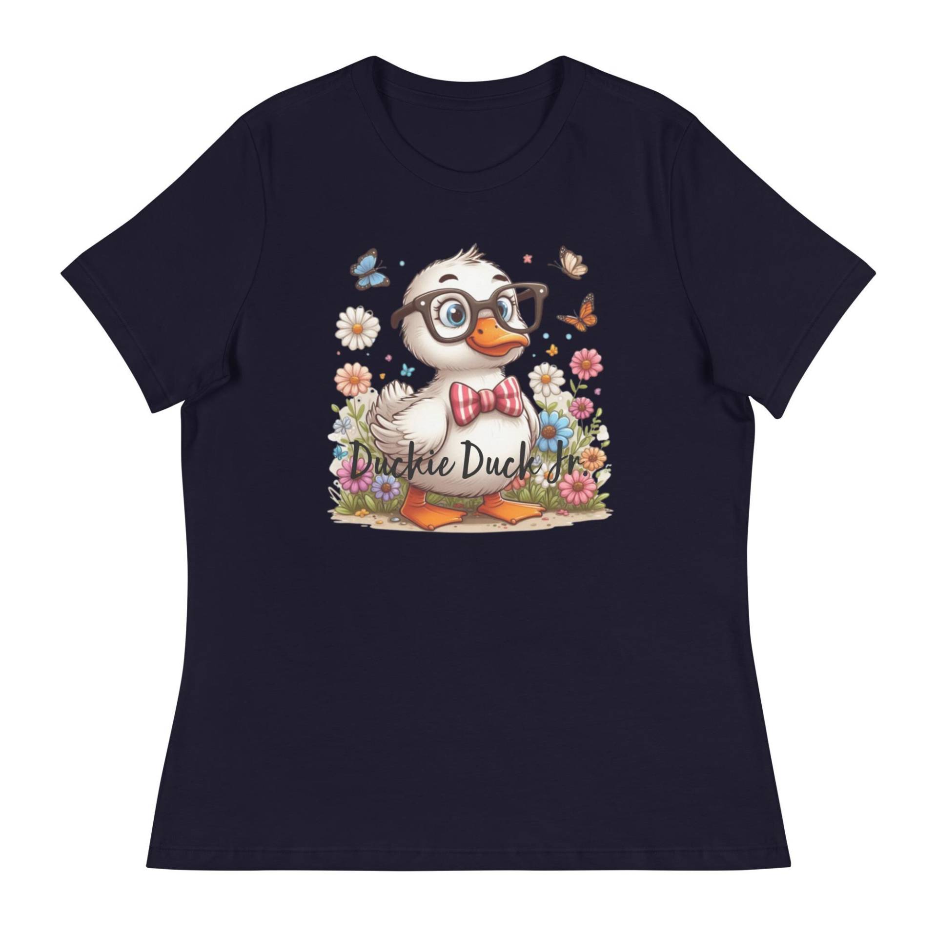 Vintage Duck T-Shirt , Animal Lover Gift , Geschenk, Weihnachtstshirt, Anytime Christmas , Enten-Tshirt von BtopaT