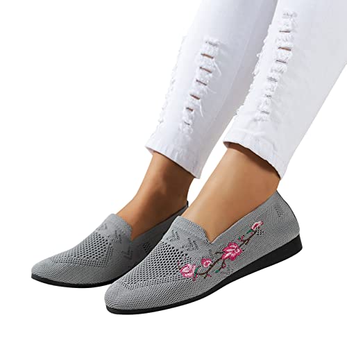 Balerinaschuhe Damen Schuhe Flache Bequeme Freizeit Pumps Schuhe Orthopädische Sommer Passform Weich und Bequem Weiches Loafer Leichte Elegant Ballerinas Schlupfschuhe Balerinaschuhe Damen Schuhe Flache Bequeme Freizeit Pumps Schuhe Orthopädische Sommer Passform Weich und Bequem Weiches Loafer Leichte Elegant Ballerinas Schlupfschuhe von Btruely