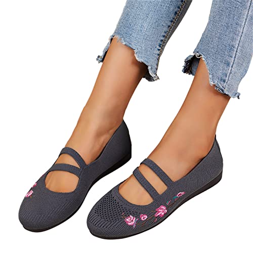 Balerinaschuhe Damen Schuhe Flache Bequeme Freizeit Pumps Schuhe Orthopädische Sommer Passform Weich und Bequem Weiches Loafer Leichte Elegant Ballerinas Schlupfschuhe Balerinaschuhe Damen Schuhe Flache Bequeme Freizeit Pumps Schuhe Orthopädische Sommer Passform Weich und Bequem Weiches Loafer Leichte Elegant Ballerinas Schlupfschuhe von Btruely