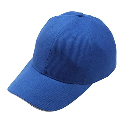 Btruely Baseball Cap Unisex Snapback Kappe Einstellbar Basecap Sommer Kappe Mesh Hüte Super Hip Hop Cap Sommer Sonnenhut Sport Mütze Eben Kappe (Blau) von Btruely