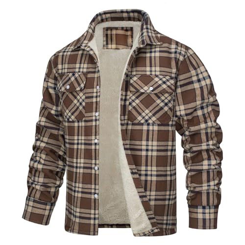 Holzfällerhemd Herren Winter Innenfutter Holzfällerhemd Arbeitshemd Gefüttert Thermo Karierts Freizeithemd Mit Multi Taschen Baumwolle Warme Hemdjacke Thermohemd Winterjacke Fleecefutter Schützendem Holzfällerhemd Herren Winter Innenfutter Holzfällerhemd Arbeitshemd Gefüttert Thermo Karierts Freizeithemd Mit Multi Taschen Baumwolle Warme Hemdjacke Thermohemd Winterjacke Fleecefutter Schützendem von Btruely