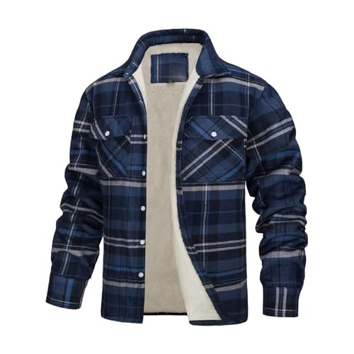 Holzfällerhemd Herren Winter Innenfutter Holzfällerhemd Arbeitshemd Gefüttert Thermo Karierts Freizeithemd Mit Multi Taschen Baumwolle Warme Hemdjacke Thermohemd Winterjacke Fleecefutter Schützendem Holzfällerhemd Herren Winter Innenfutter Holzfällerhemd Arbeitshemd Gefüttert Thermo Karierts Freizeithemd Mit Multi Taschen Baumwolle Warme Hemdjacke Thermohemd Winterjacke Fleecefutter Schützendem von Btruely