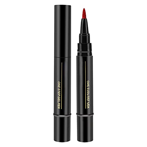 Nagel Zubehör 24 Farben Schnelle bequeme Maniküre Nagellack Gel Stift Nagellack Gel Kollektion Damen Nagel Gel Stift Nagellack ohne Bleistift Maniküre 5ml Profi Nagelschere (P, One Size) von Btruely