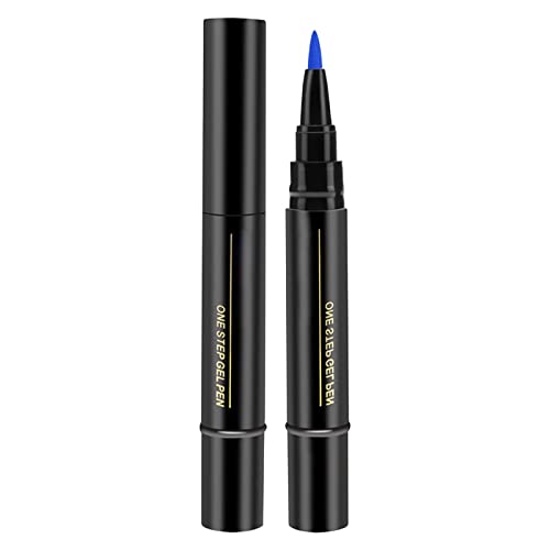 Nagel Zubehör 24 Farben Schnelle bequeme Maniküre Nagellack Gel Stift Nagellack Gel Kollektion Damen Nagel Gel Stift Nagellack ohne Bleistift Maniküre 5ml Profi Nagelschere (T, One Size) von Btruely