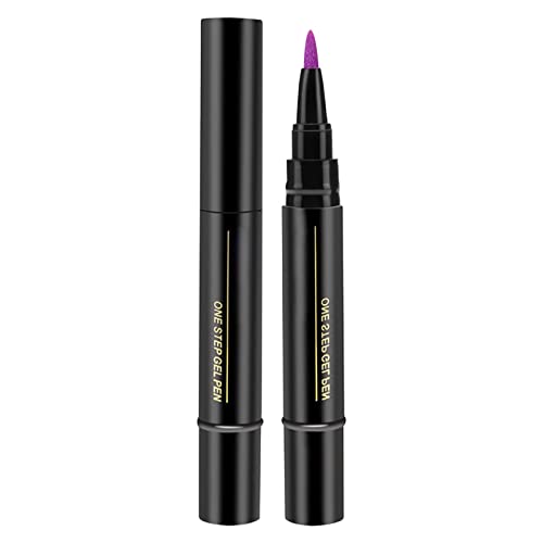 Nagel Zubehör 24 Farben Schnelle bequeme Maniküre Nagellack Gel Stift Nagellack Gel Kollektion Damen Nagel Gel Stift Nagellack ohne Bleistift Maniküre 5ml Profi Nagelschere (V, One Size) von Btruely