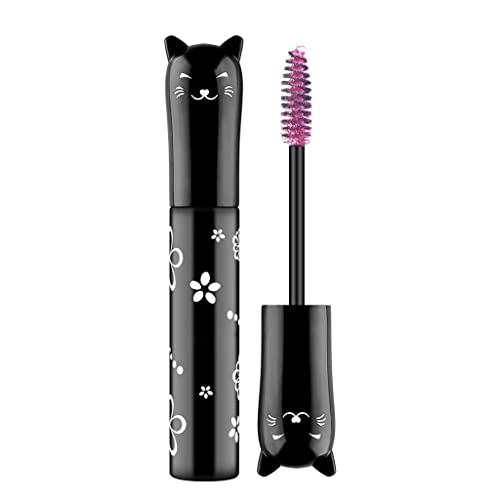 Womens Mascara Machen Sie sich 3ml Verlängerungen Wimpern Wimpern wasserdicht mit langen Augen Curling Farben 6 Mascara Keratin Mascara (Pink, One Size) von Btruely