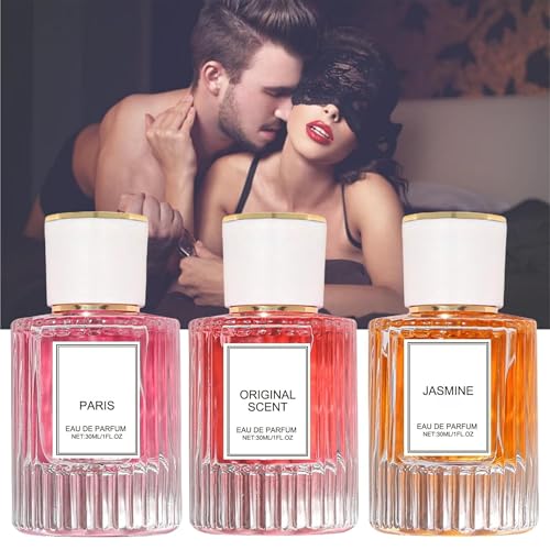3PC Damen Parfüm, Eau de Parfum mit intensivem blumig-fruchtigem Duft, Lang anhaltender Duft, Feiern Sie Ihre Weiblichkeit, Enhanced Scents Perfume von Btsozer