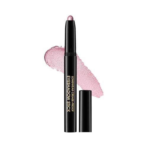 Matte Lidschatten Stift, Matt Eyeshadow Stick Wasserfest & Langanhaltend, Creme Shimmer Crayon Eyeliner, Metallic Shimmer Augen Makeup Pen, Lidschatten Stift Set (#08) von Btsozer
