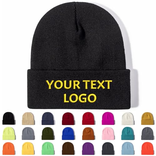 Buaodam Mütze Personalisiert, Personalisierte Bestickte Mütze, Mützen Bedrucken Mit Bestickt Wort Logo Und Foto Drucken, Unisex Mützen Herbst Winter Gestrickte Warm Buaodam Mütze Personalisiert, Personalisierte Bestickte Mütze, Mützen Bedrucken Mit Bestickt Wort Logo Und Foto Drucken, Unisex Mützen Herbst Winter Gestrickte Warm von Buaodam