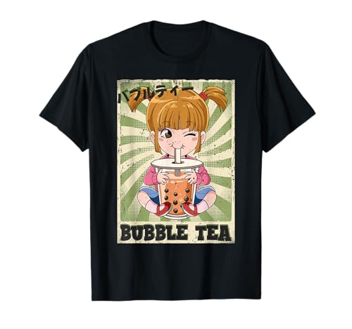 Boba Tea Mädchen Bubble Tea T-Shirt Boba Tea Mädchen Bubble Tea T-Shirt von Bubble Tea Geschenke