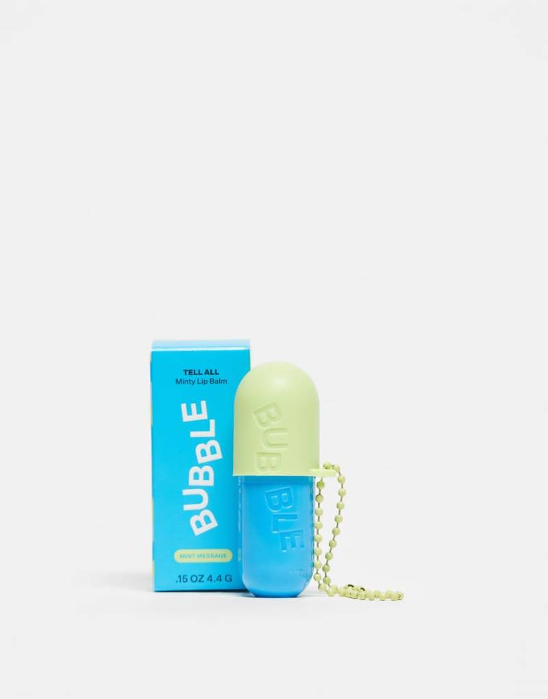 Bubble - Tell All Mint Message - Lippenbalsam-Keine Farbe von Bubble