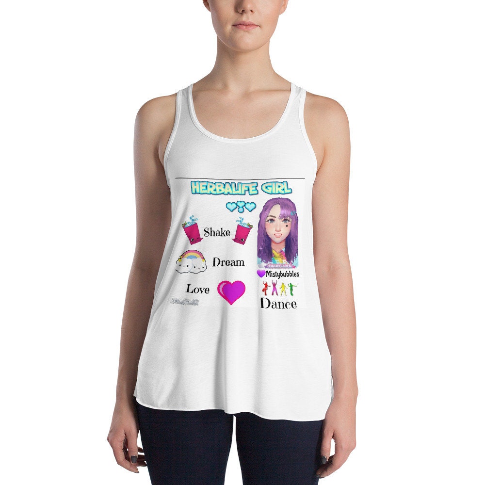 Frauen Flowy Racerback Tank Frauen Flowy Racerback Tank von Bubblesthebeautiful