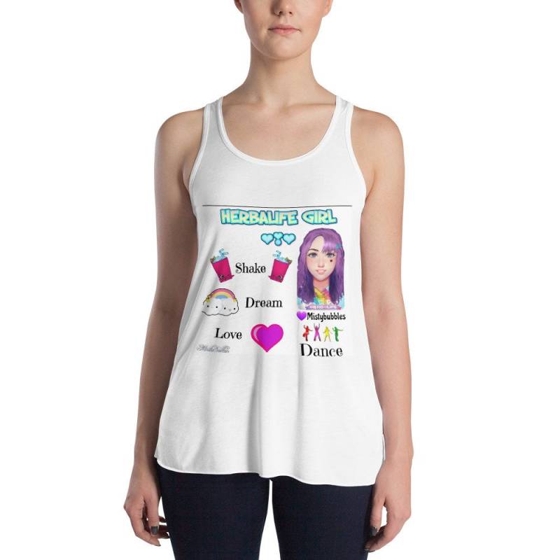 Frauen Flowy Racerback Tank Frauen Flowy Racerback Tank von Bubblesthebeautiful