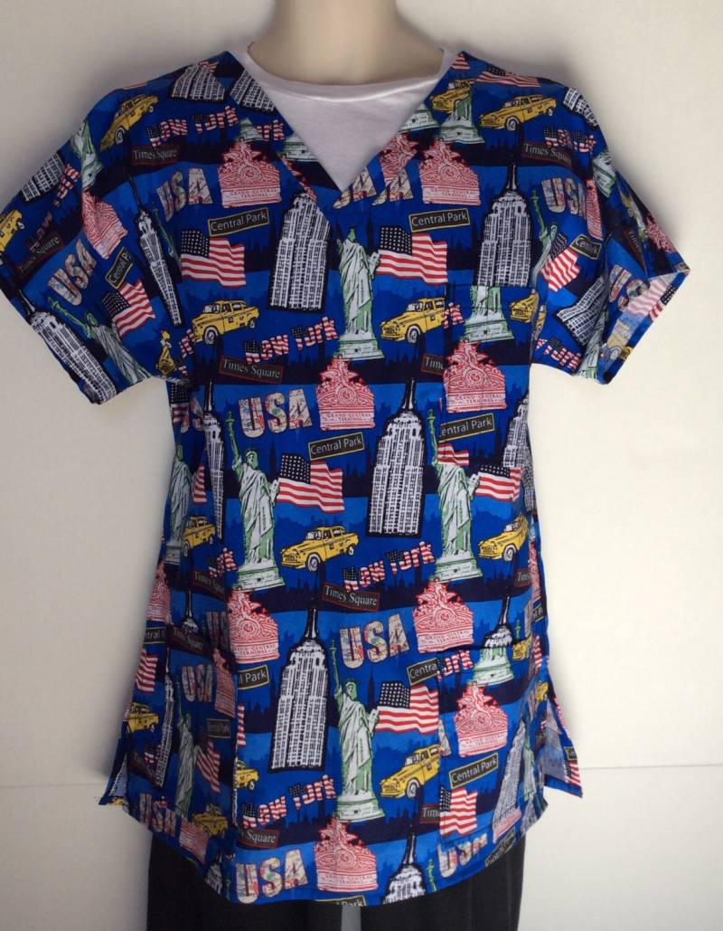 Das Big Apple Unisex Peeling Top von Bubbyfly