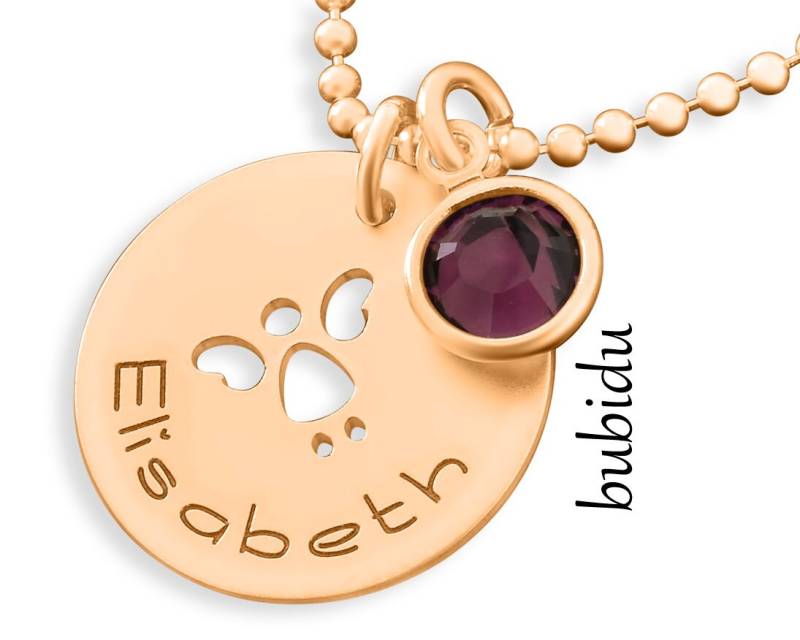 Schutzengel Kette Gravur Taufe Schmuck Rosegold Geburt Kinderkette Mit Namen Halskette Kind Mädchen Taufkette Personalisiert Taufschmuck von BubiduDE