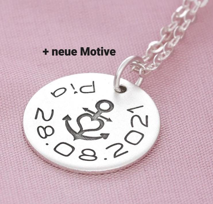 Taufkette Glaube Liebe Hoffnung Silberschmuck 925 Gravur Personalisiert Herz Kreuz Anker Geschenk Zur Taufe Konfirmation Kommunion Segnung von BubiduDE