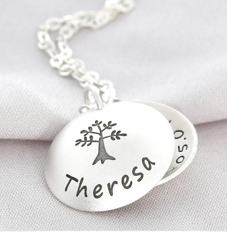 Taufschmuck Junge Mädchen, Kette Mit Gravur, Engelanhänger Taufe Schmuck, Personalisiert, Namen Daten Spruch Text Psalm, Religiöser Schmuck von BubiduDE