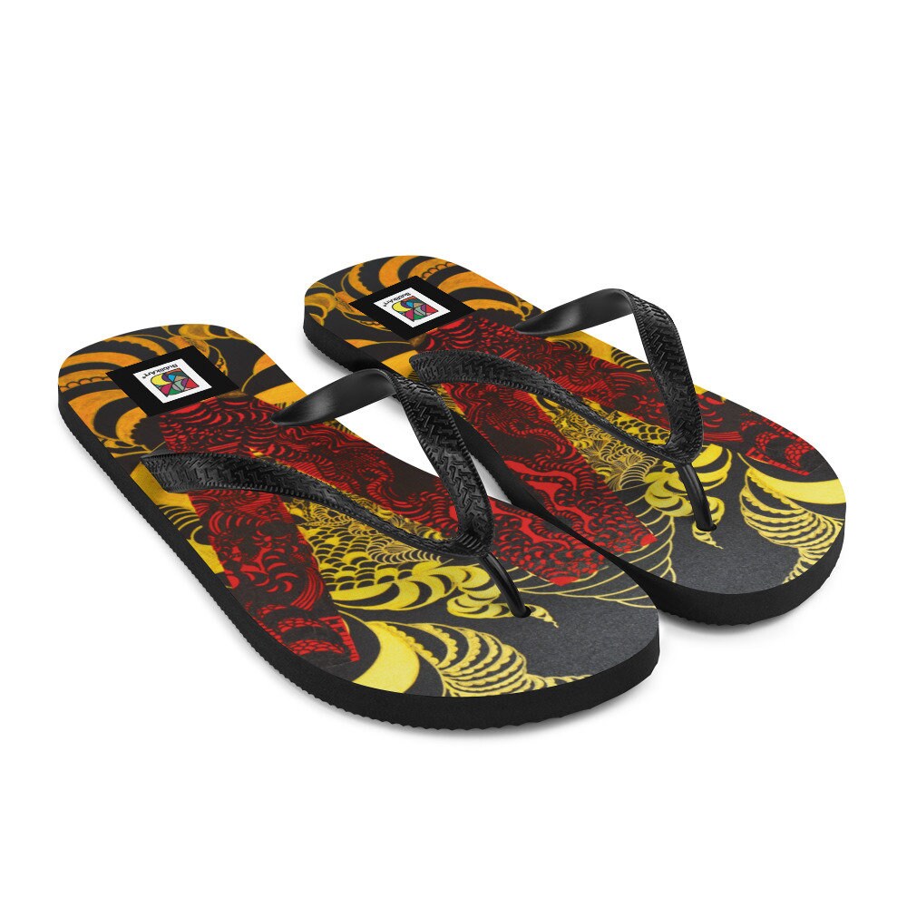 Bublikart Flip-Flops "Not Versace" Größe S von BublikArtShop
