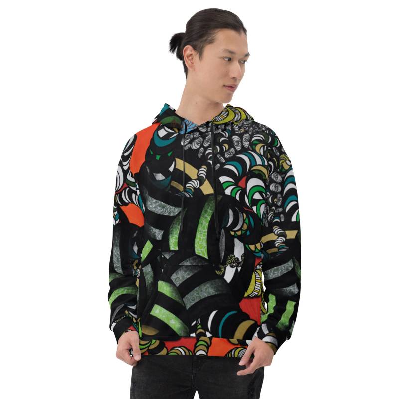 Bublikart Herren Kapuzenpullover "Die Jagt" von BublikArtShop