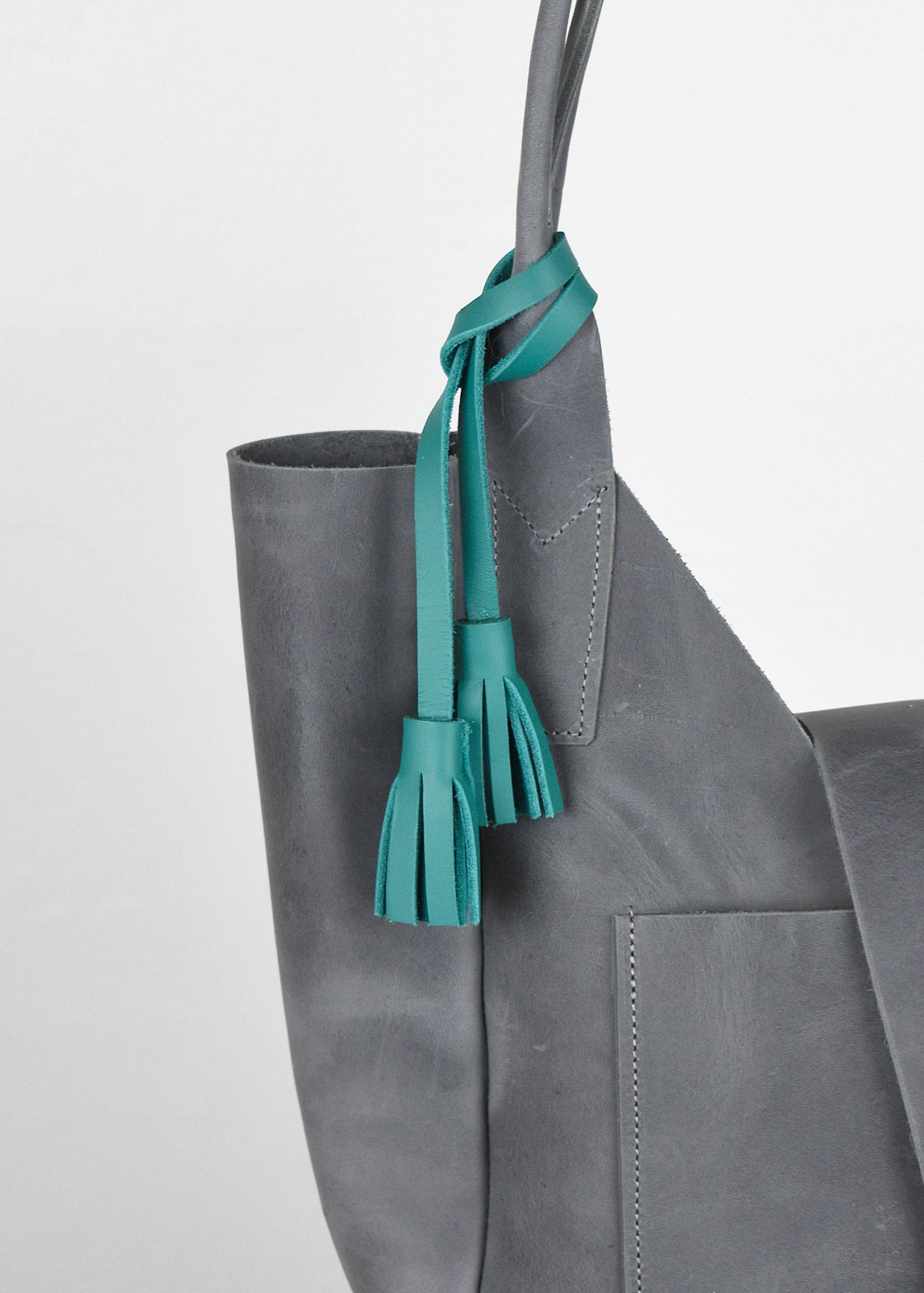 Leder Quaste Add-On Für Taschen/Taschenanhänger Schlüsselanhänger Aus von BuboHandmade