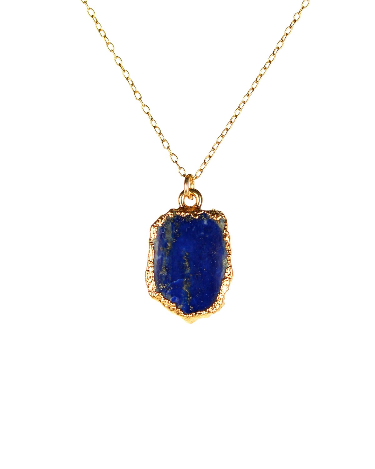 Lapis Halskette Dezember Geburtsstein, Blauer Kristall Anhänger, 14K Gold Filled Layering Kette Lapis Halskette Dezember Geburtsstein, Blauer Kristall Anhänger, 14K Gold Filled Layering Kette von BubuRuby