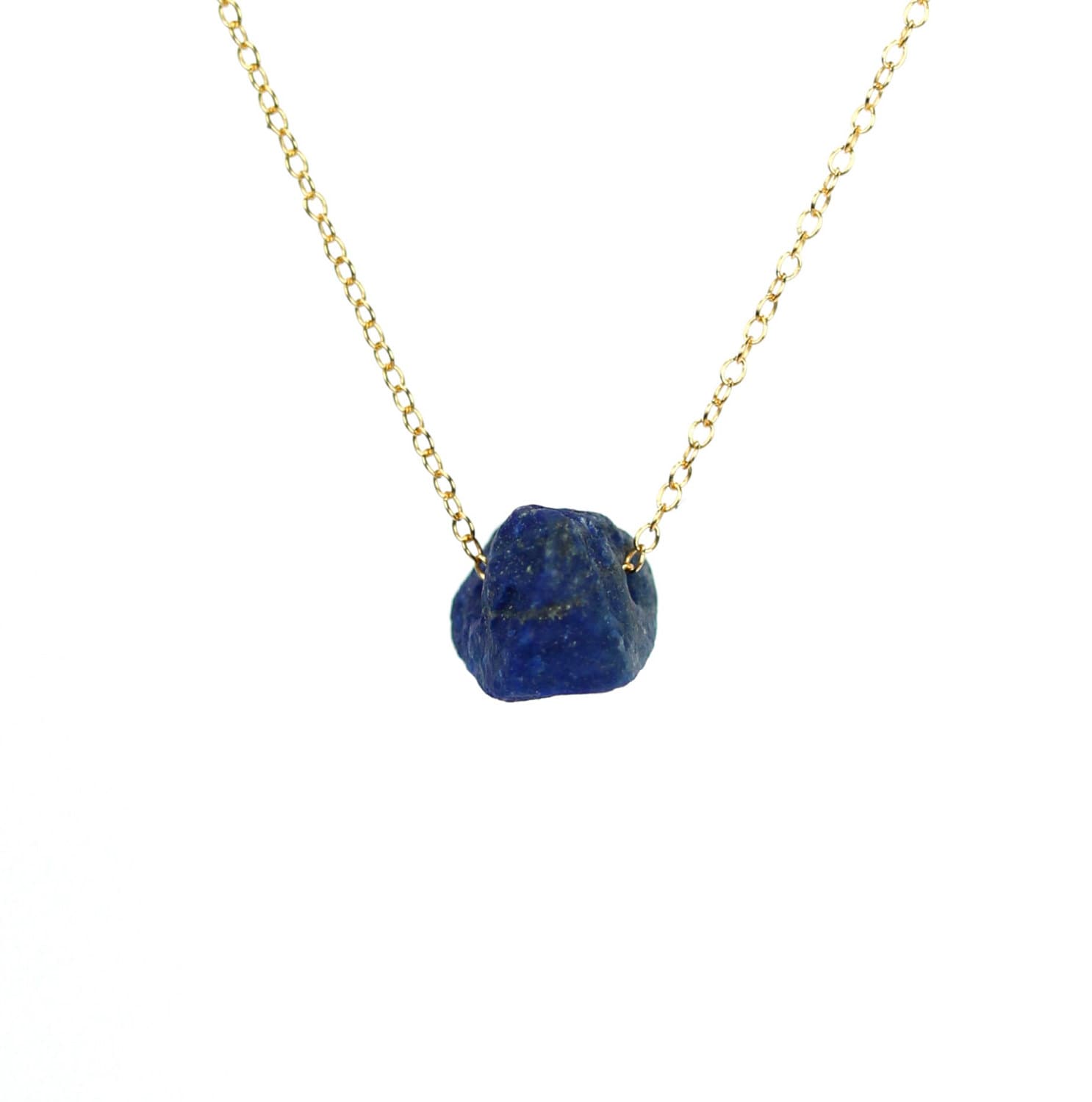 Lapislazuli Halskette Dezember Geburtsstein, 14K Gold Fill Lapislazuli Halskette Dezember Geburtsstein, 14K Gold Fill von BubuRuby