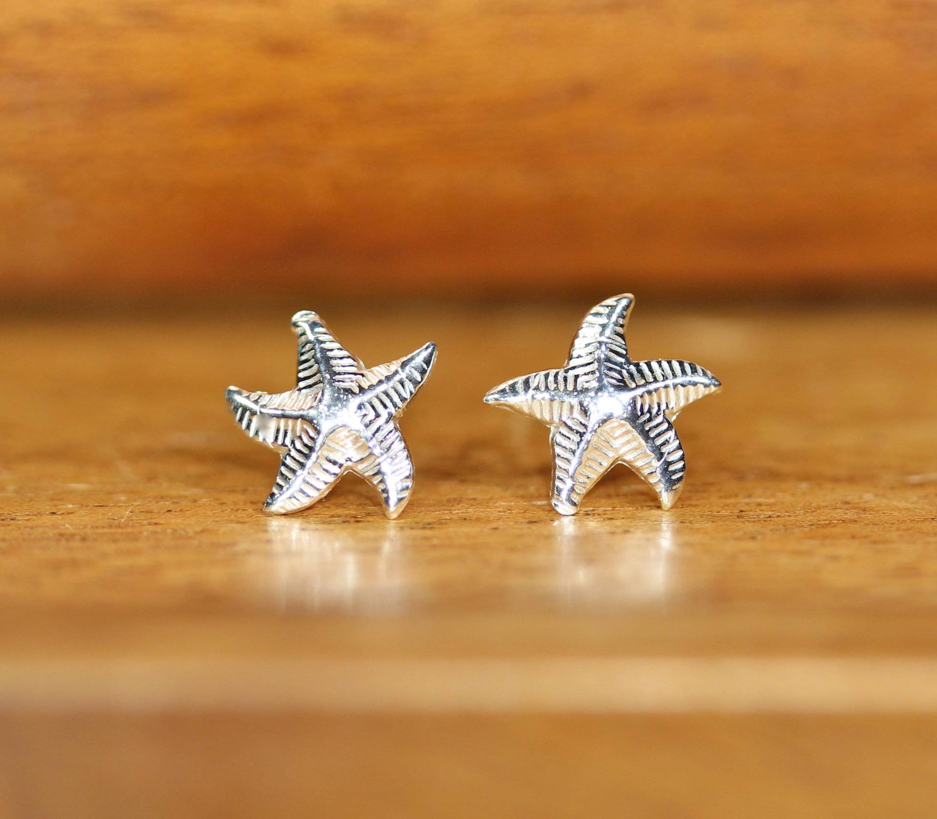 Silber Sterne Ohrringe, Seesterne Strand Schmuck, Sterling Seesterne, Sommer Niedliche Ohrstecker Silber Sterne Ohrringe, Seesterne Strand Schmuck, Sterling Seesterne, Sommer Niedliche Ohrstecker von BubuRuby