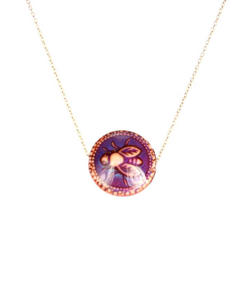 Stimmungskette Farbwechsel Käfer Anhänger An Zierlicher 14K Gold Filled Oder Sterling Silber Kette Stimmungskette Farbwechsel Käfer Anhänger An Zierlicher 14K Gold Filled Oder Sterling Silber Kette von BubuRuby