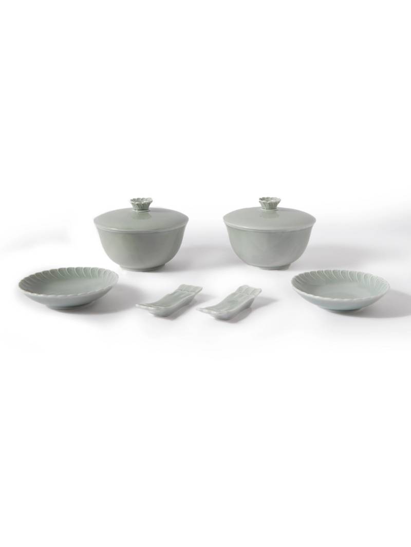 Buccellati - Ginori Asia Set of Two Porcelain Bowls and Chopstick Holders - Men - Green von Buccellati