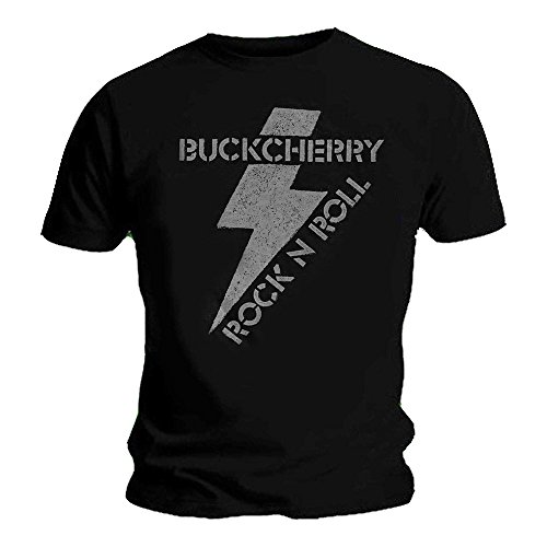 Buckcherry Herren T-Shirt Schwarz Schwarz Gr. L, Schwarz Buckcherry Herren T-Shirt Schwarz Schwarz Gr. L, Schwarz von Buckcherry