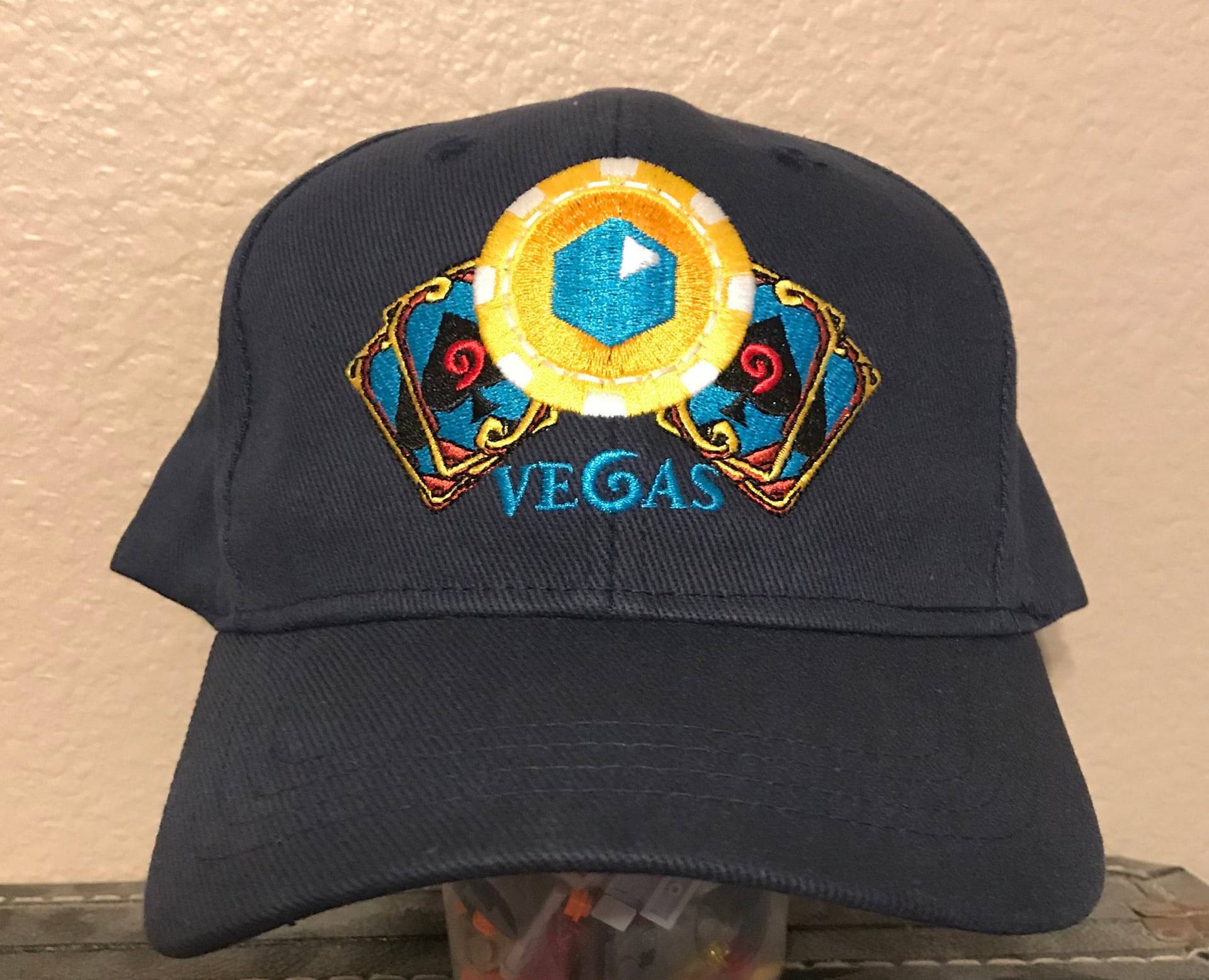 Las Vegas-Ruhestein-Club-Baseball-Mütze | Einheitsgröße Verstellbar Las Vegas-Ruhestein-Club-Baseball-Mütze | Einheitsgröße Verstellbar von BucketTee