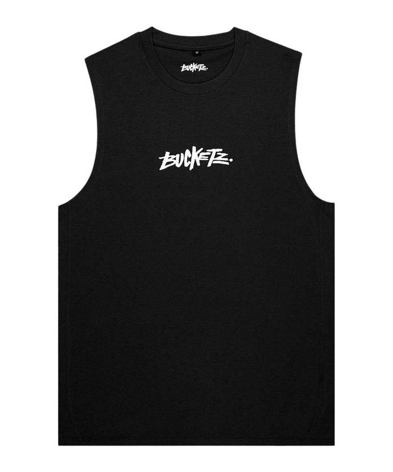 Bucketz T-Shirt Bucketz Ball Park Tanktop Ärmellose Shirts Baumwolle von Bucketz