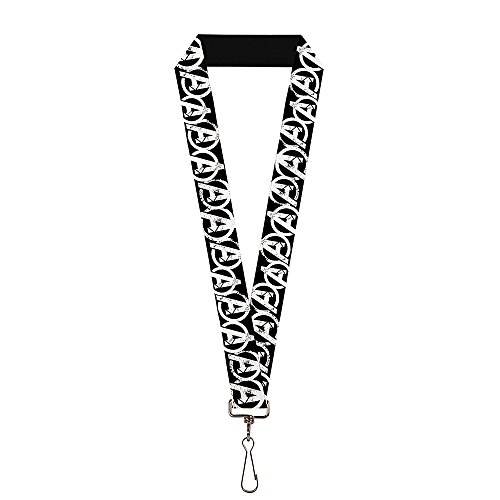 Buckle Down Damen Lanyard-Avengers Schlüsselanhänger, Mehrfarbig, Standard von Buckle-Down