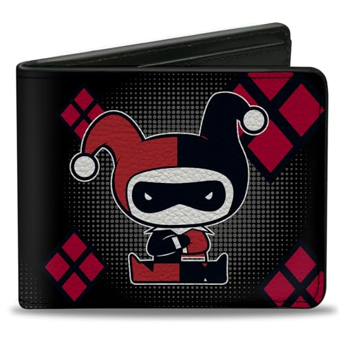 Buckle-Down Herren Geldbörse, Mehrfarbig, 4.0" x 3.5" von Buckle-Down