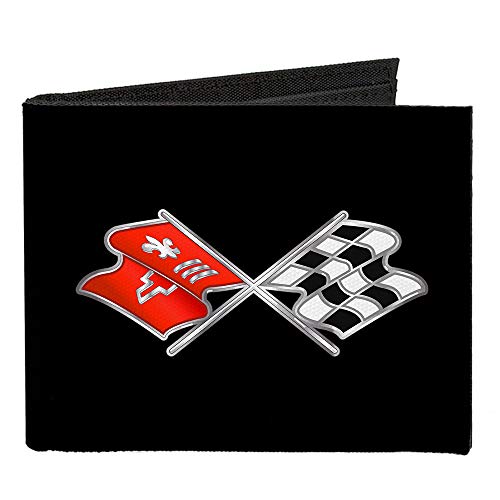 Buckle-Down Herren Geldbrse, Corvette C3, 4.0" x 3.5" von Buckle-Down