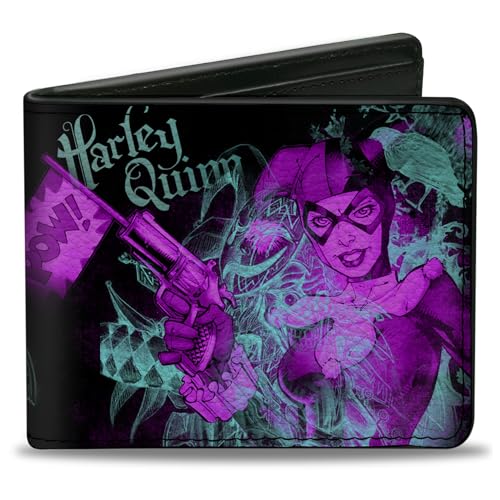 Buckle-Down Herren Geldbrse, Mehrfarbig, 4.0" x 3.5" von Buckle-Down