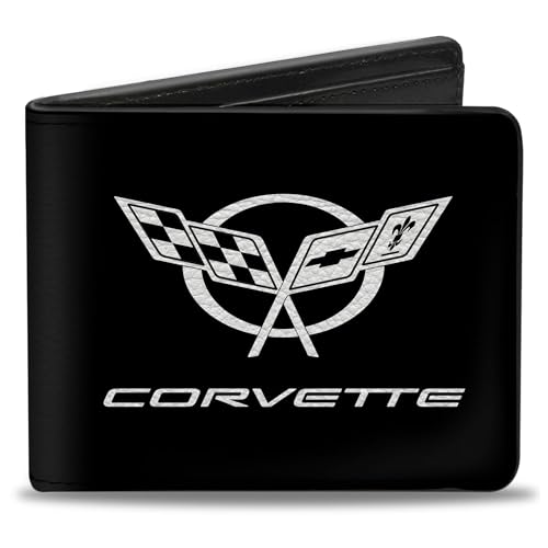 Buckle-Down Herren Geldbrse, Mehrfarbig, 4.0" x 3.5" von Buckle-Down