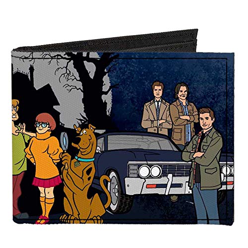 Buckle-Down Herren Geldbrse, Scooby DOO Supernatural, 4.0" x 3.5" von Buckle-Down